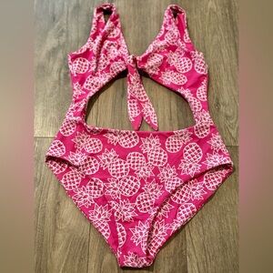 Coral Pineapple- Fused Hawaii - 1 Piece Swimsuit